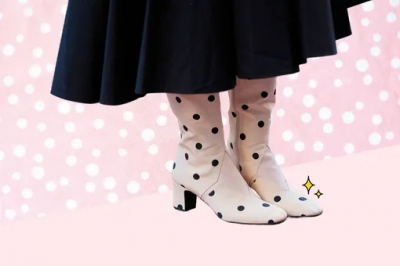 Обувь в горошек: модный тренд весны-2026
